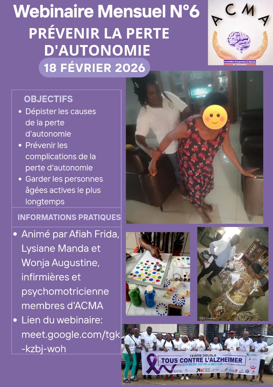 Webinaire N°6 - Prévenir la perte d'autonomie